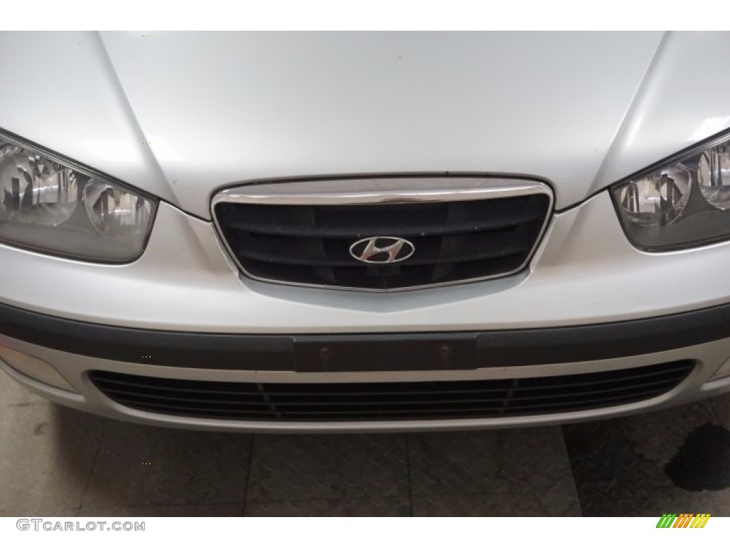 2003 Elantra GT Hatchback - Silver Pewter / Dark Gray photo #46