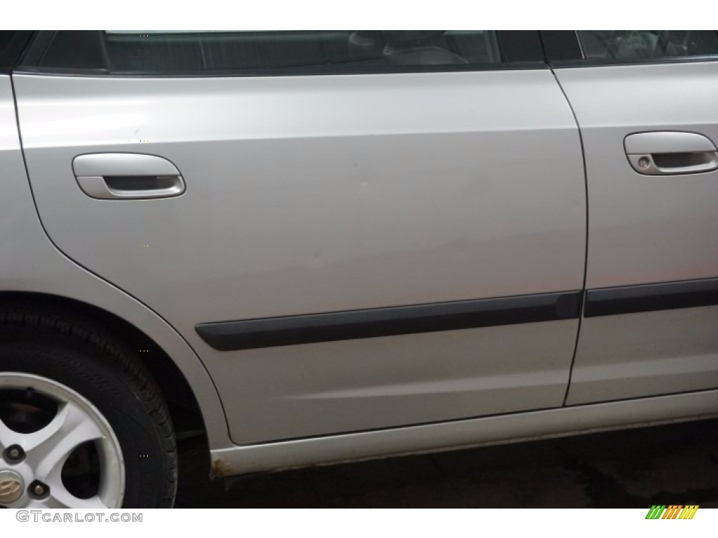2003 Elantra GT Hatchback - Silver Pewter / Dark Gray photo #54