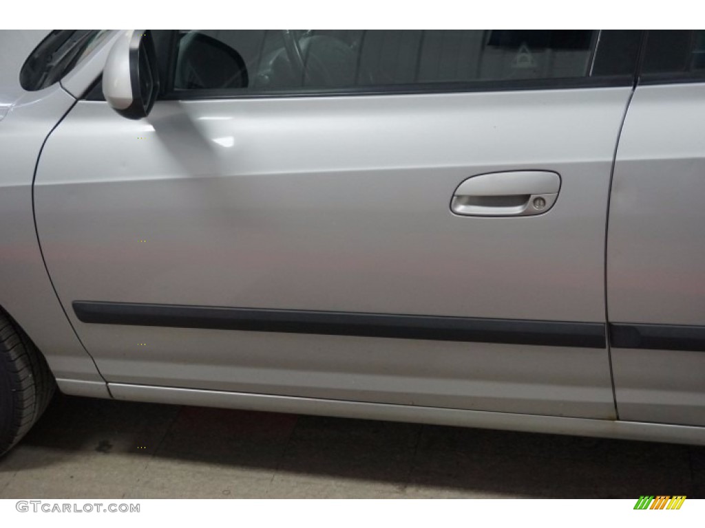2003 Elantra GT Hatchback - Silver Pewter / Dark Gray photo #67