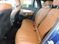 2017 Mercedes-Benz GLC Saddle Brown/Black Interior Rear Seat Photo