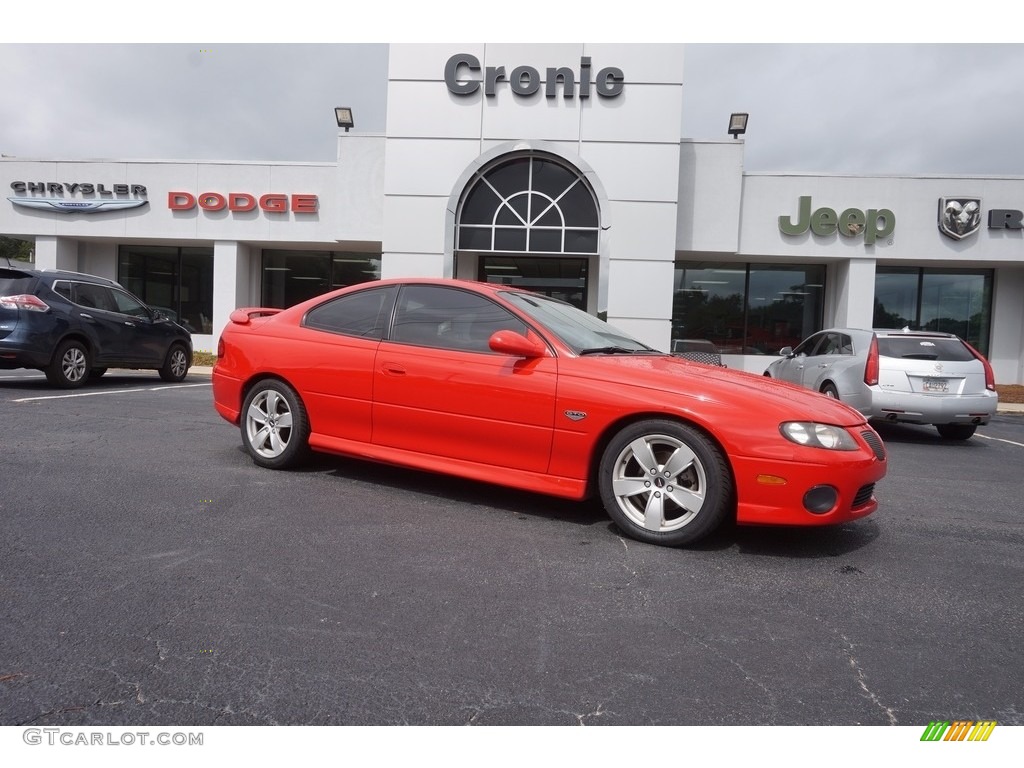 2004 GTO Coupe - Torrid Red / Black photo #1