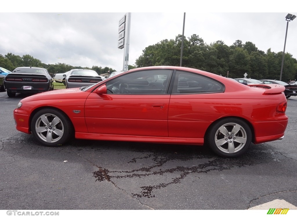 2004 GTO Coupe - Torrid Red / Black photo #4