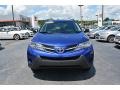 2014 Blue Crush Metallic Toyota RAV4 LE  photo #25