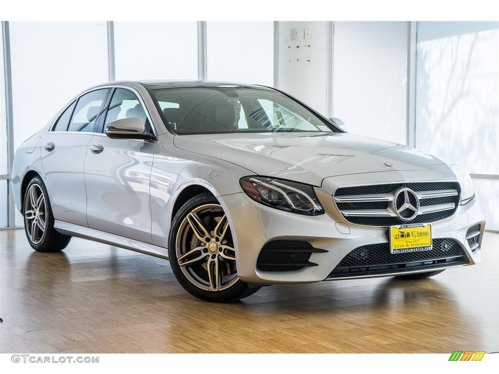 Iridium Silver Metallic 2017 Mercedes-Benz E 300 Sedan Exterior Photo #114943720