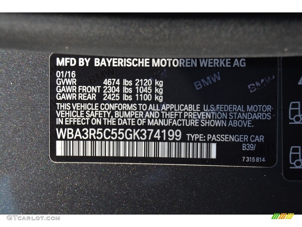 2016 4 Series 435i xDrive Coupe - Mineral Grey Metallic / Black photo #35