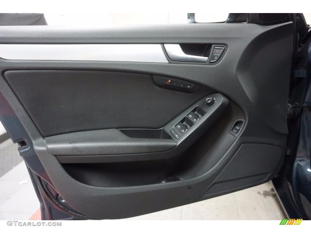 2009 A4 2.0T Premium quattro Sedan - Meteor Grey Pearl Effect / Black photo #12