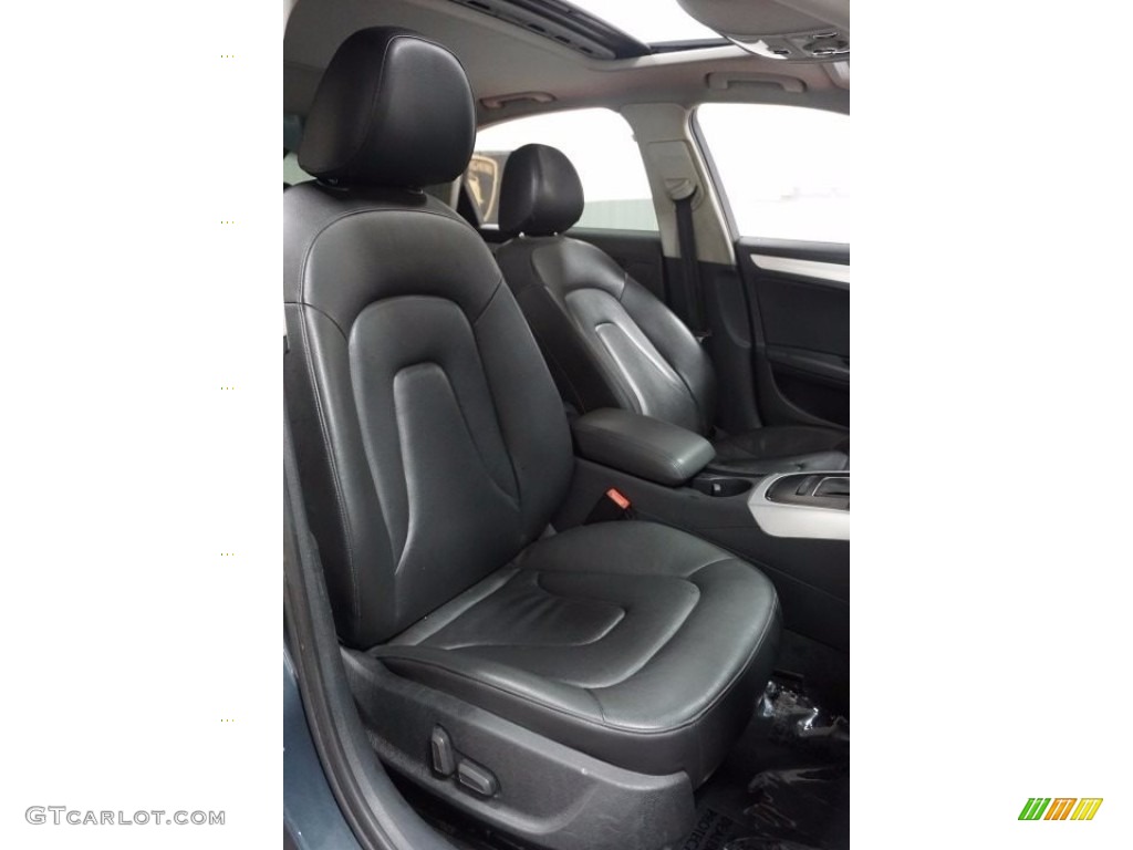 2009 A4 2.0T Premium quattro Sedan - Meteor Grey Pearl Effect / Black photo #19
