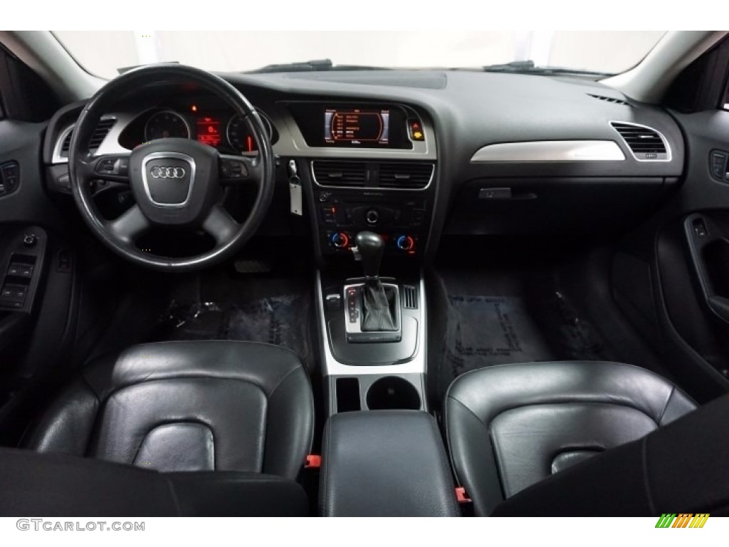 2009 A4 2.0T Premium quattro Sedan - Meteor Grey Pearl Effect / Black photo #27