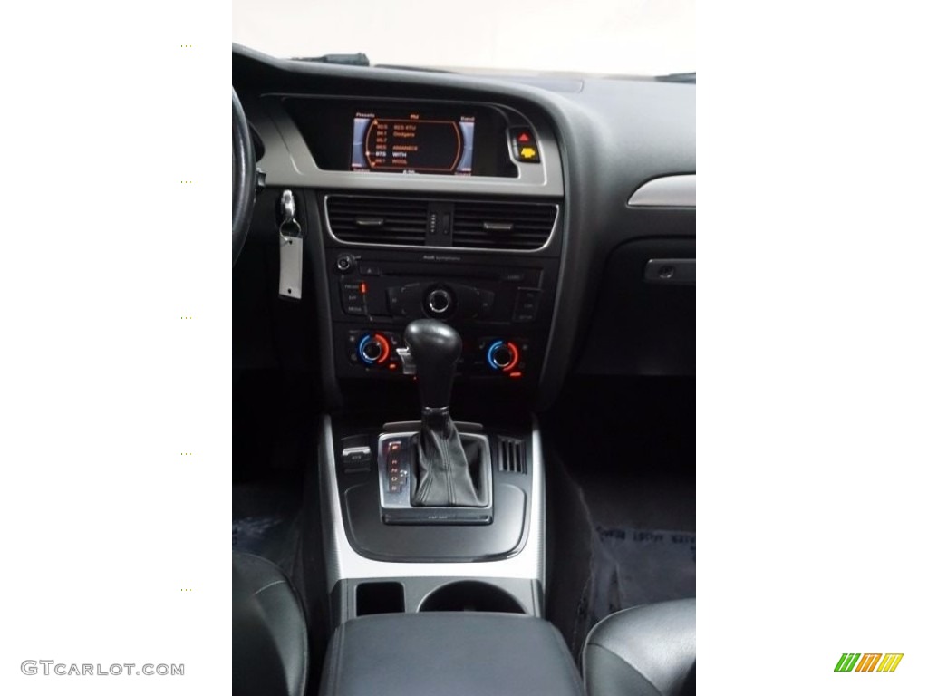 2009 A4 2.0T Premium quattro Sedan - Meteor Grey Pearl Effect / Black photo #28