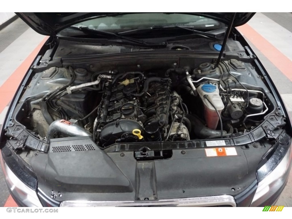 2009 A4 2.0T Premium quattro Sedan - Meteor Grey Pearl Effect / Black photo #49