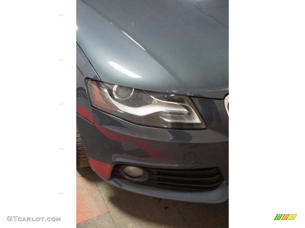 2009 A4 2.0T Premium quattro Sedan - Meteor Grey Pearl Effect / Black photo #54