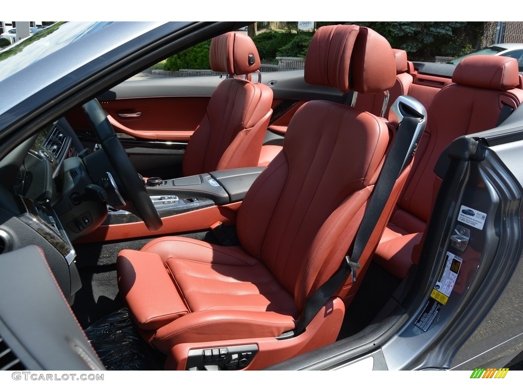2016 BMW 6 Series 640i xDrive Convertible Front Seat Photos