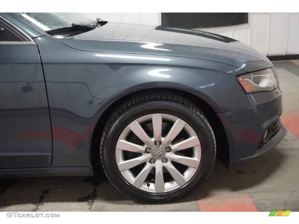 2009 A4 2.0T Premium quattro Sedan - Meteor Grey Pearl Effect / Black photo #57