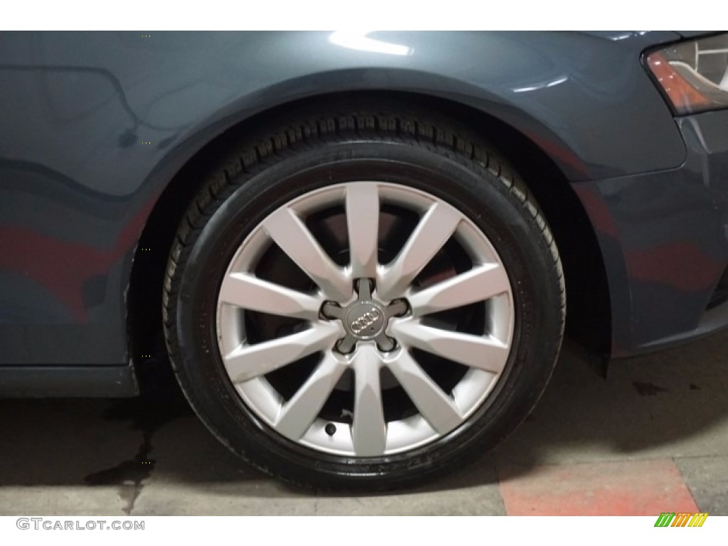 2009 A4 2.0T Premium quattro Sedan - Meteor Grey Pearl Effect / Black photo #58