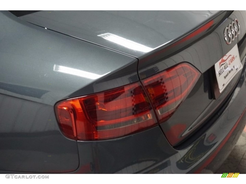 2009 A4 2.0T Premium quattro Sedan - Meteor Grey Pearl Effect / Black photo #69