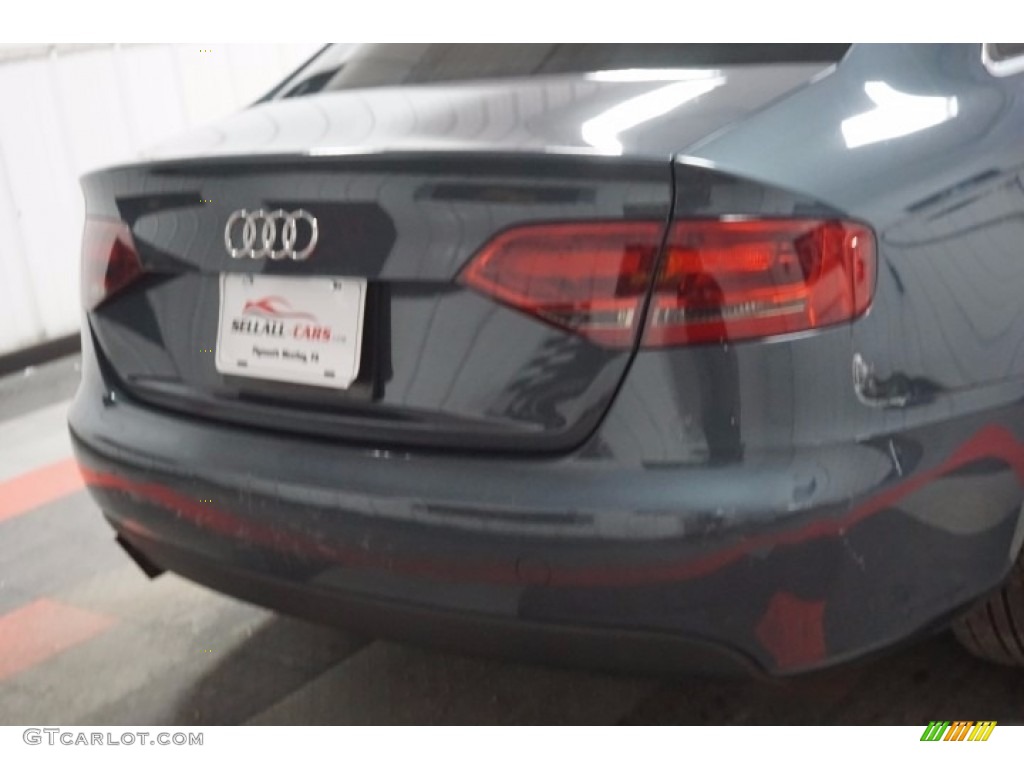 2009 A4 2.0T Premium quattro Sedan - Meteor Grey Pearl Effect / Black photo #71