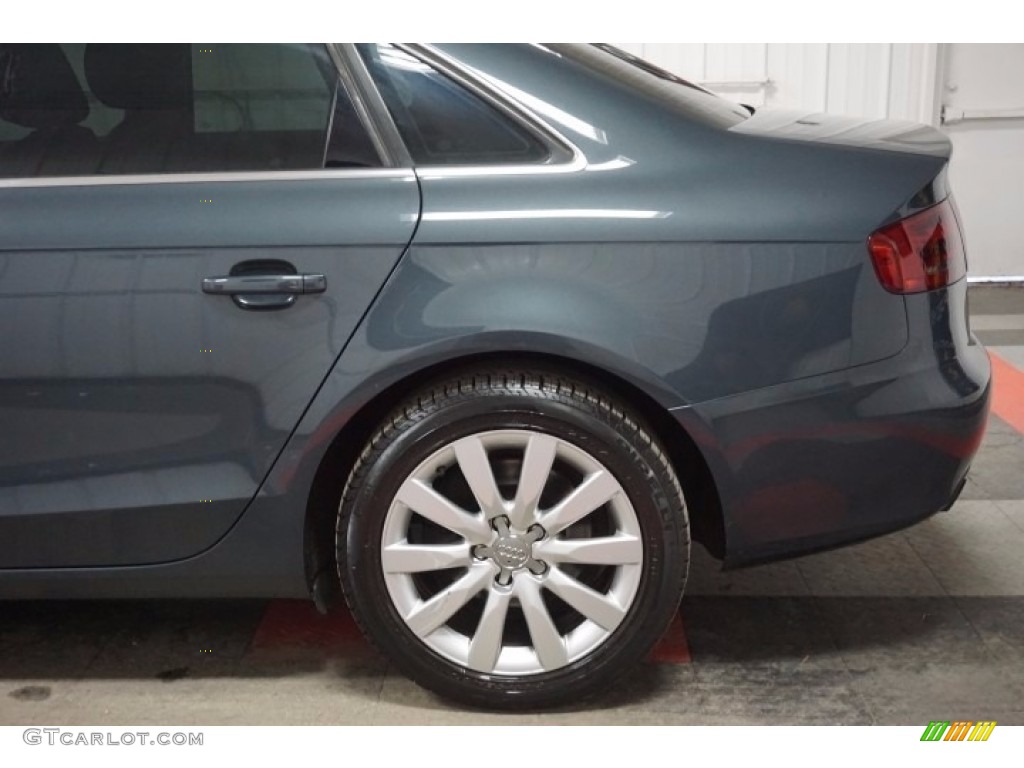 2009 A4 2.0T Premium quattro Sedan - Meteor Grey Pearl Effect / Black photo #73