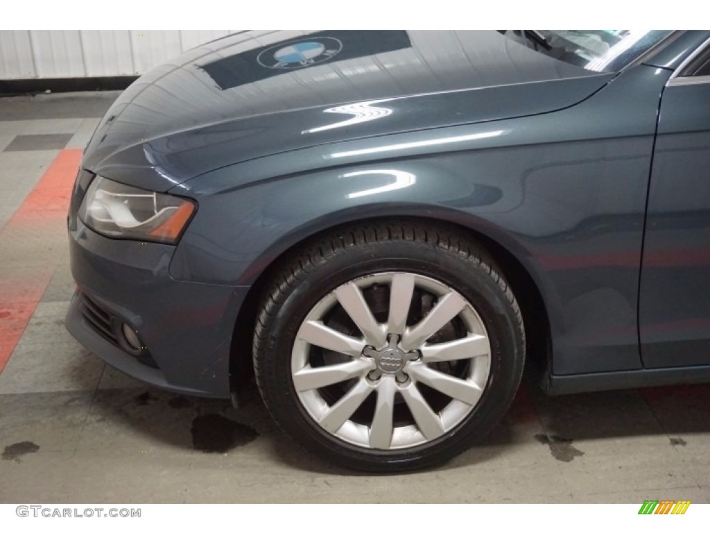 2009 A4 2.0T Premium quattro Sedan - Meteor Grey Pearl Effect / Black photo #80
