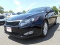 2013 Ebony Black Kia Optima EX  photo #2