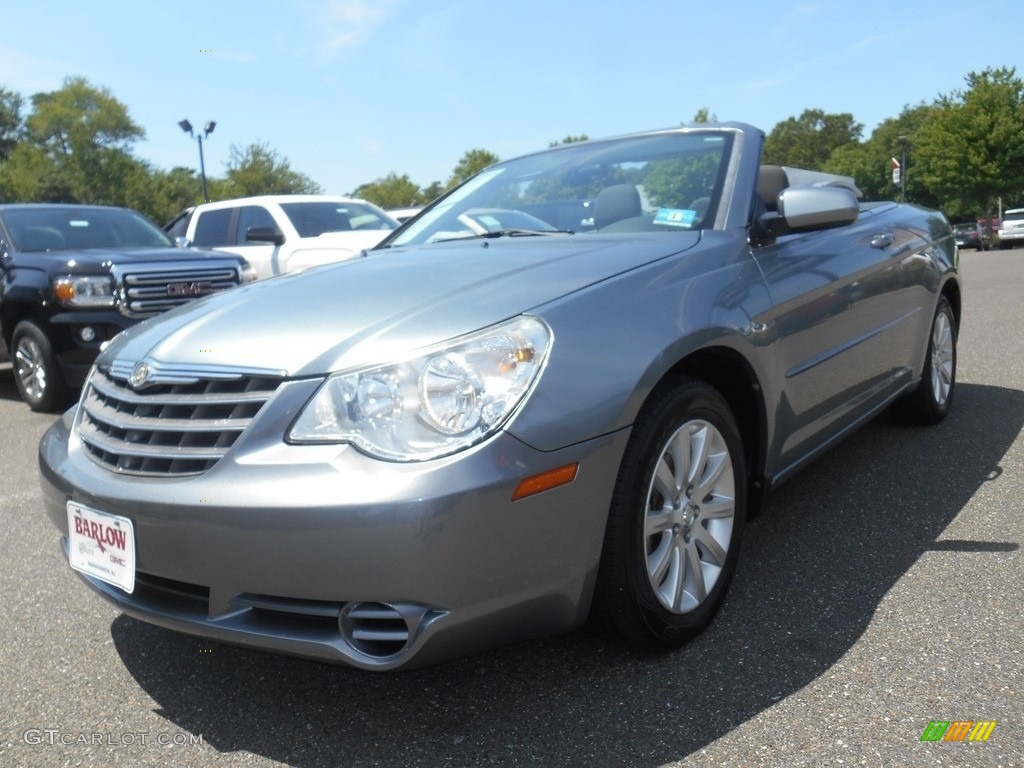 2010 Sebring Touring Convertible - Bright Silver Metallic / Dark Slate Gray photo #5