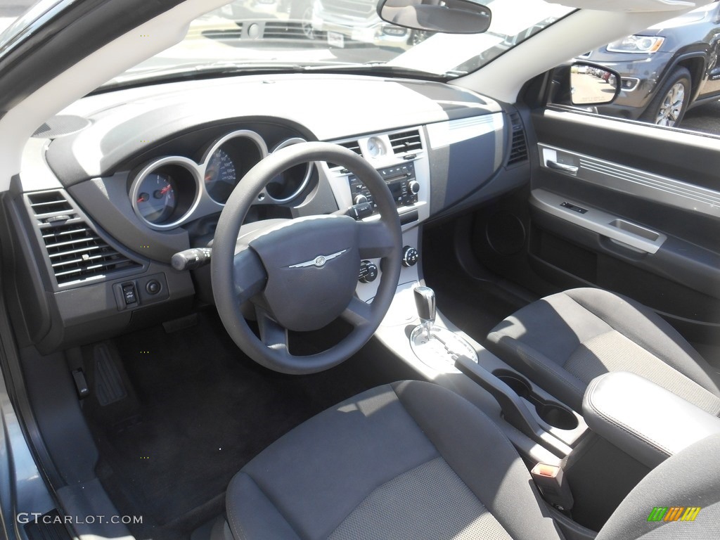 2010 Sebring Touring Convertible - Bright Silver Metallic / Dark Slate Gray photo #7