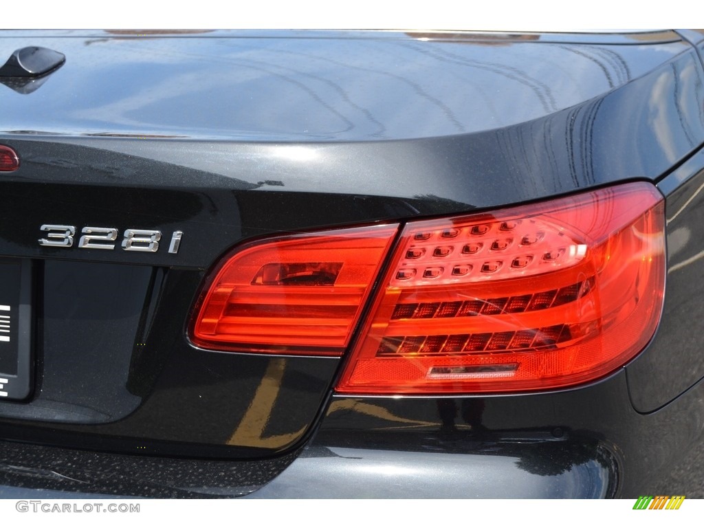 2013 3 Series 328i Convertible - Black Sapphire Metallic / Saddle Brown photo #23