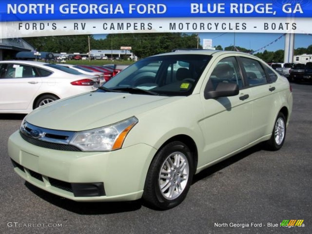 2011 Focus SE Sedan - Natural Neutral Metallic / Medium Stone photo #1