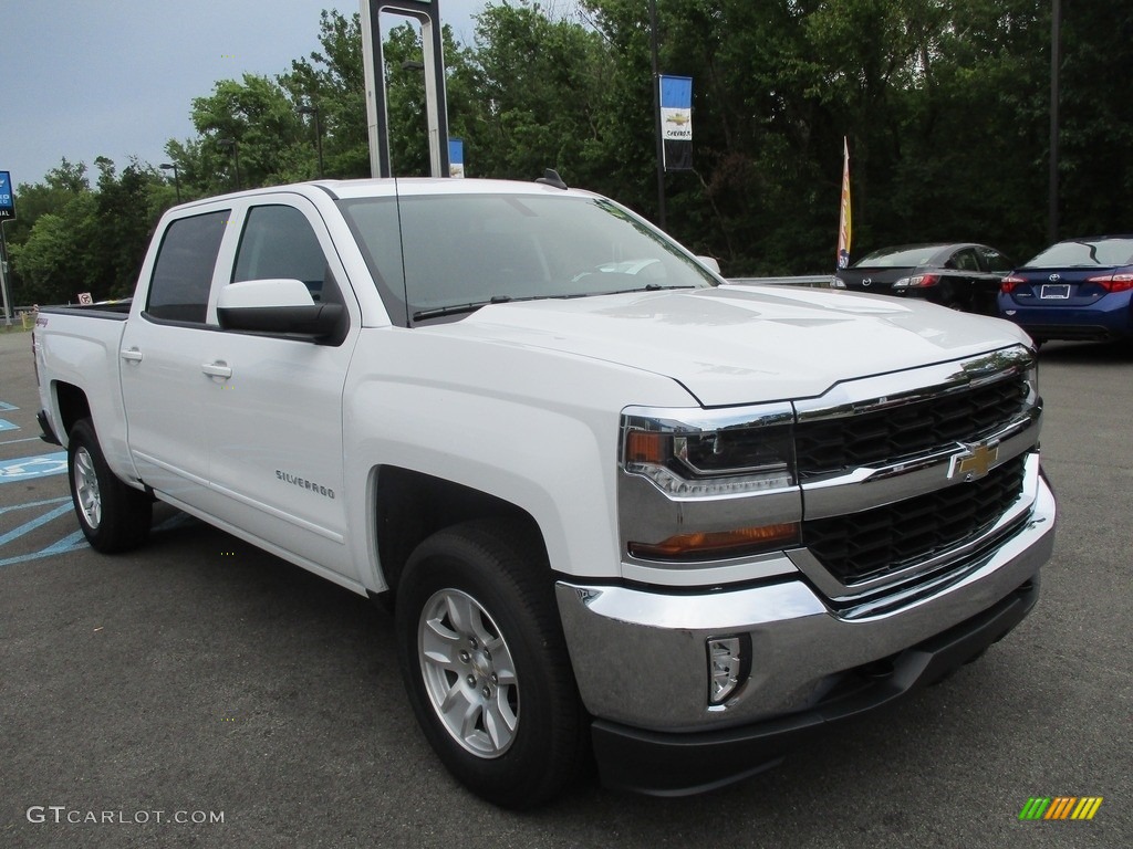 2016 Silverado 1500 LT Crew Cab 4x4 - Summit White / Jet Black photo #9