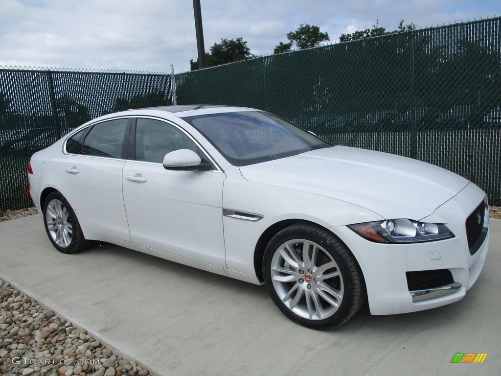 Polaris White Jaguar XF