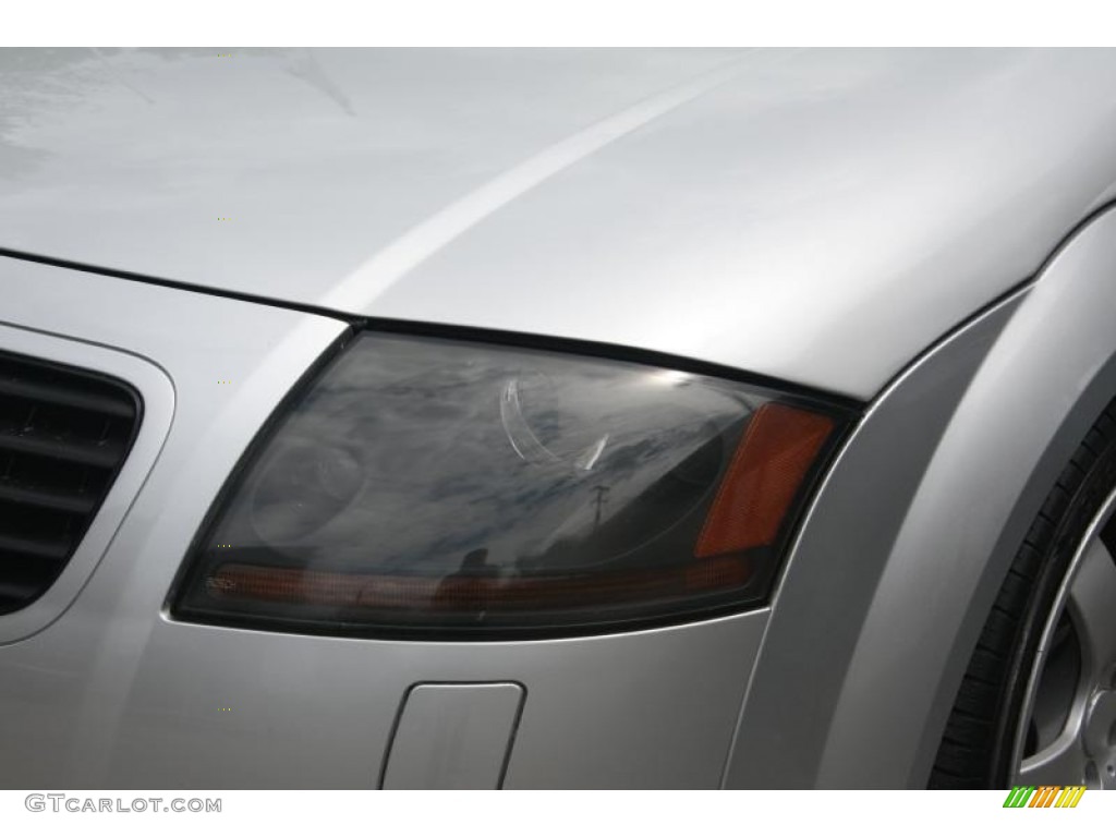 2001 TT 1.8T quattro Roadster - Lake Silver Metallic / Ebony Black photo #5