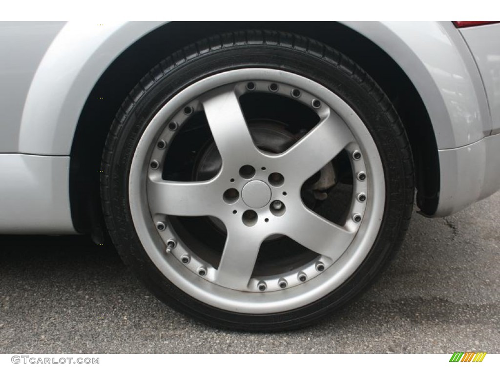 2001 TT 1.8T quattro Roadster - Lake Silver Metallic / Ebony Black photo #60