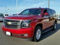 2015 Crystal Red Tintcoat Chevrolet Suburban LT 4WD  photo #3