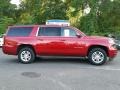 2015 Crystal Red Tintcoat Chevrolet Suburban LT 4WD  photo #9