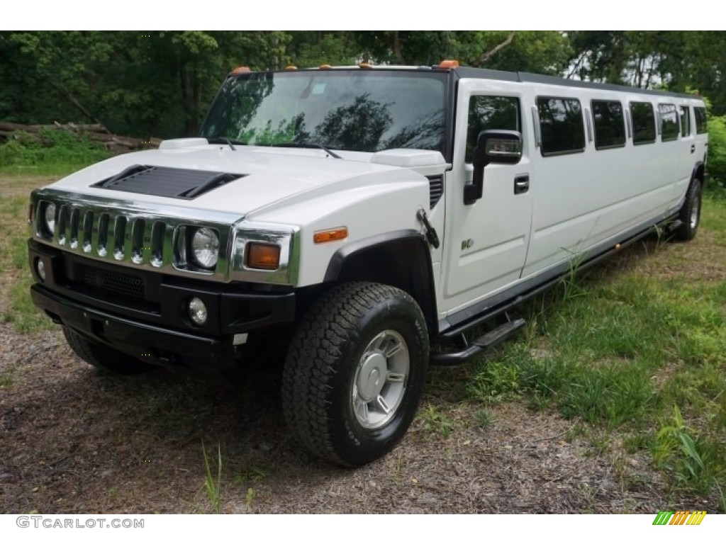 2007 H2 SUV - Birch White / Ebony Black photo #4