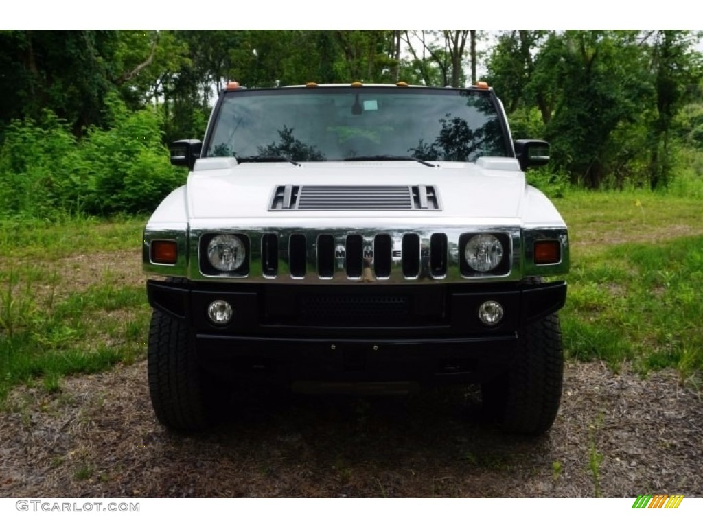 2007 H2 SUV - Birch White / Ebony Black photo #5