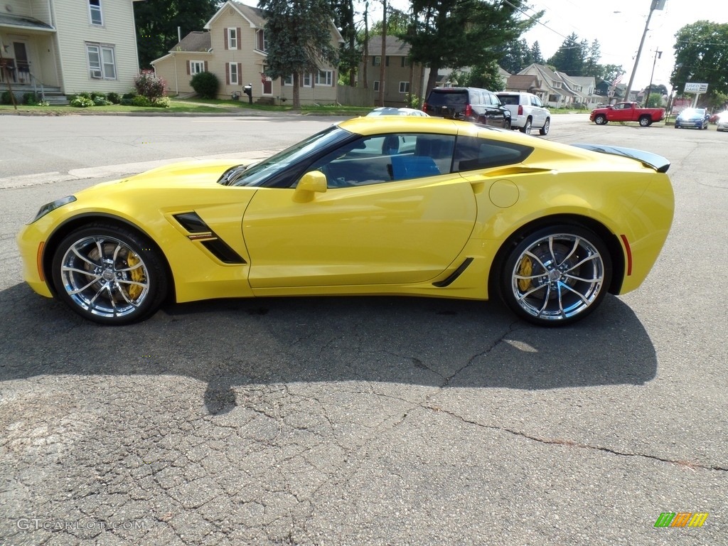 2017 Corvette Grand Sport Coupe - Corvette Racing Yellow Tintcoat / Jet Black photo #1