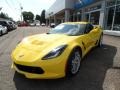 2017 Corvette Racing Yellow Tintcoat Chevrolet Corvette Grand Sport Coupe  photo #2