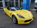 2017 Corvette Racing Yellow Tintcoat Chevrolet Corvette Grand Sport Coupe  photo #14