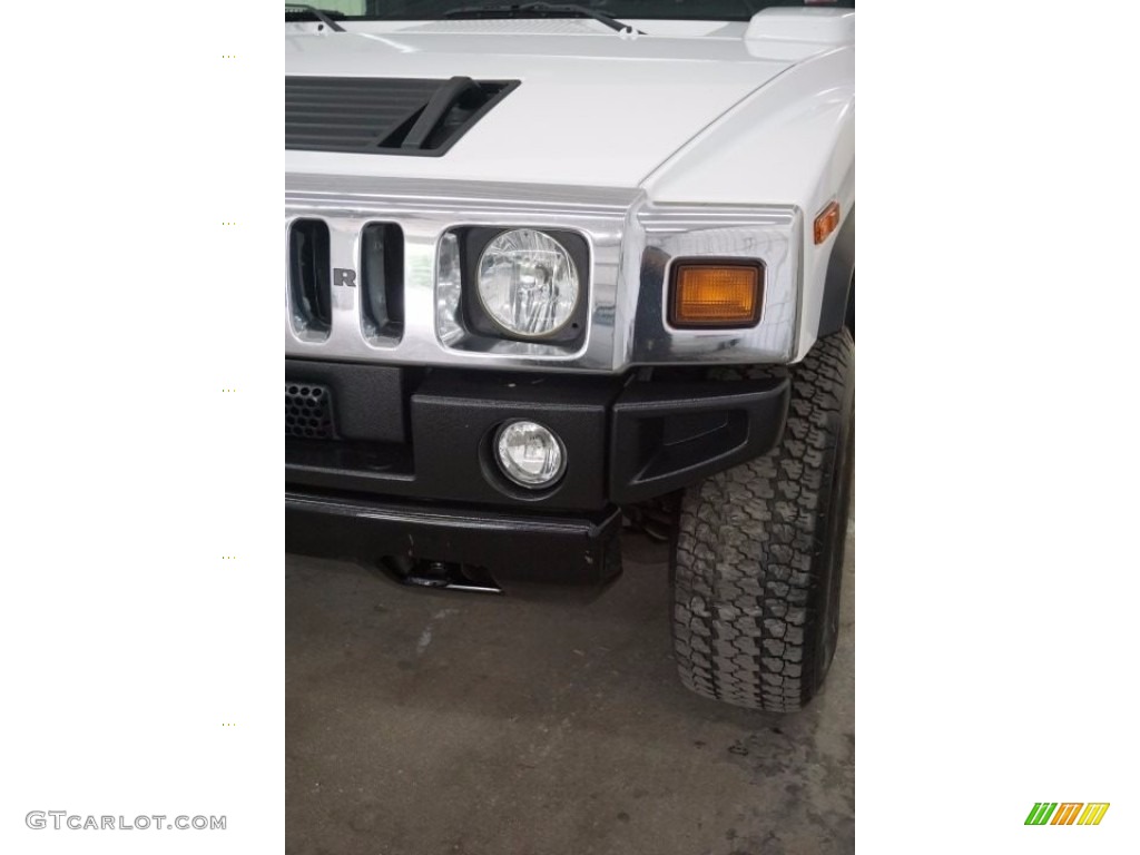 2007 H2 SUV - Birch White / Ebony Black photo #78
