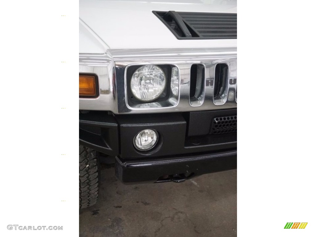 2007 H2 SUV - Birch White / Ebony Black photo #79