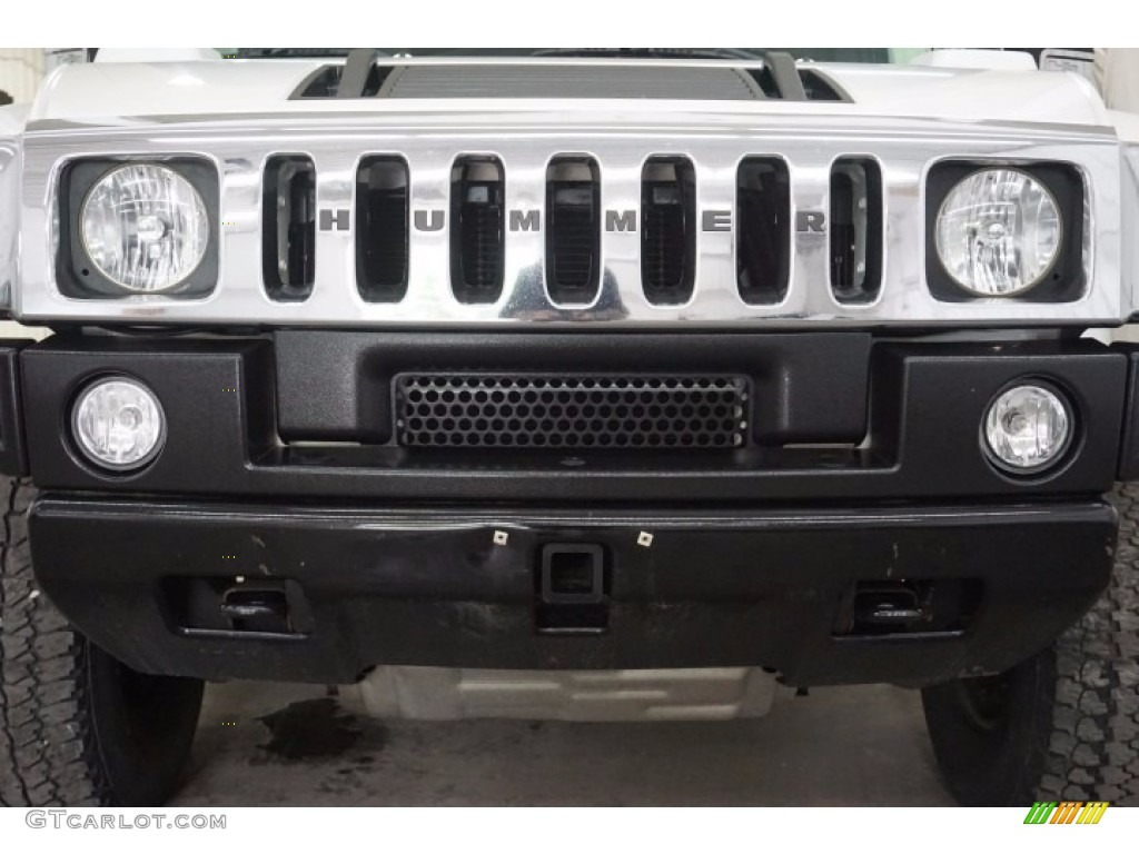 2007 H2 SUV - Birch White / Ebony Black photo #80