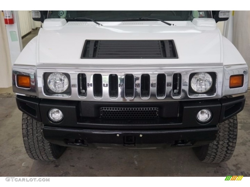 2007 H2 SUV - Birch White / Ebony Black photo #81