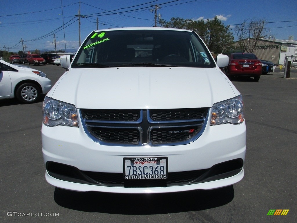 2014 Grand Caravan SXT - Bright White / Black/Light Graystone photo #2