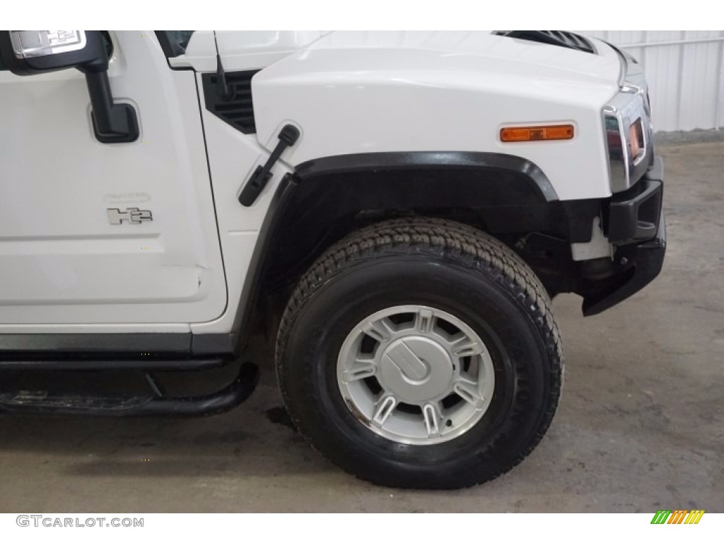 2007 H2 SUV - Birch White / Ebony Black photo #82