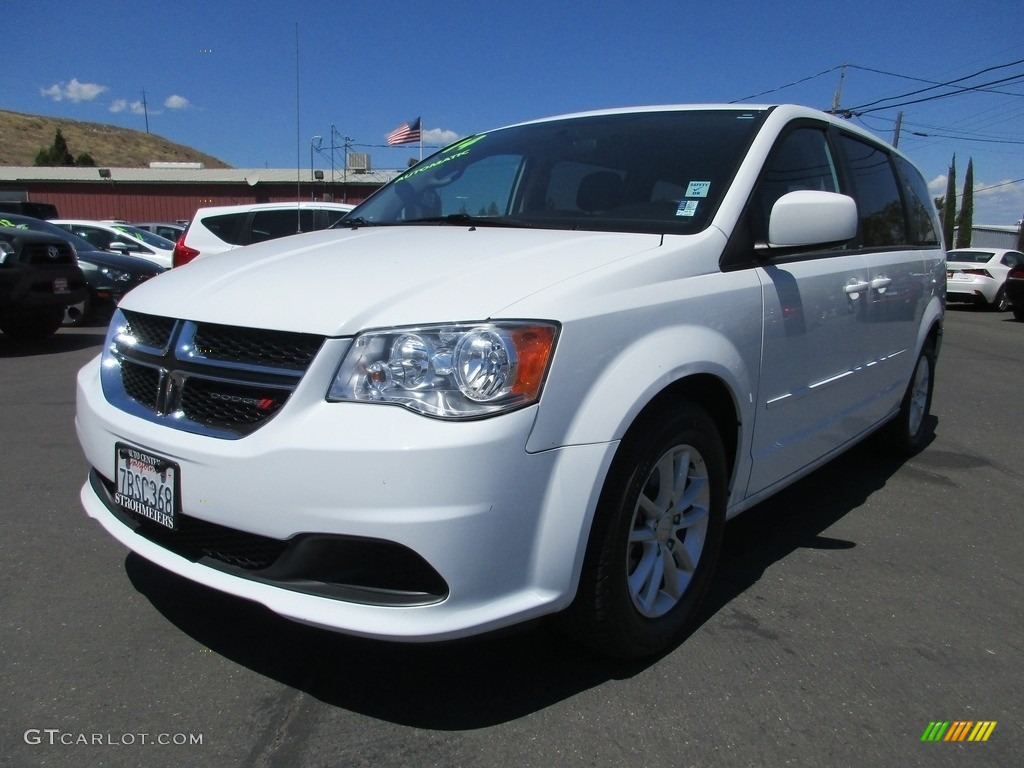 2014 Grand Caravan SXT - Bright White / Black/Light Graystone photo #3