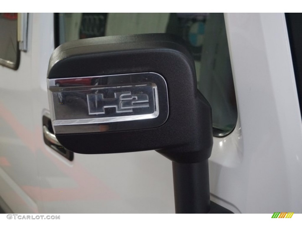 2007 H2 SUV - Birch White / Ebony Black photo #85