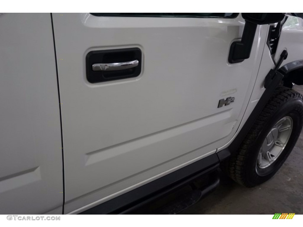 2007 H2 SUV - Birch White / Ebony Black photo #87