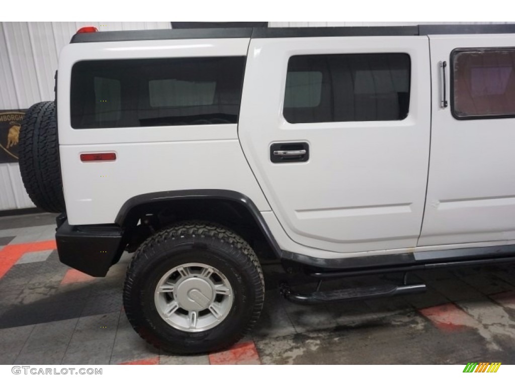 2007 H2 SUV - Birch White / Ebony Black photo #116