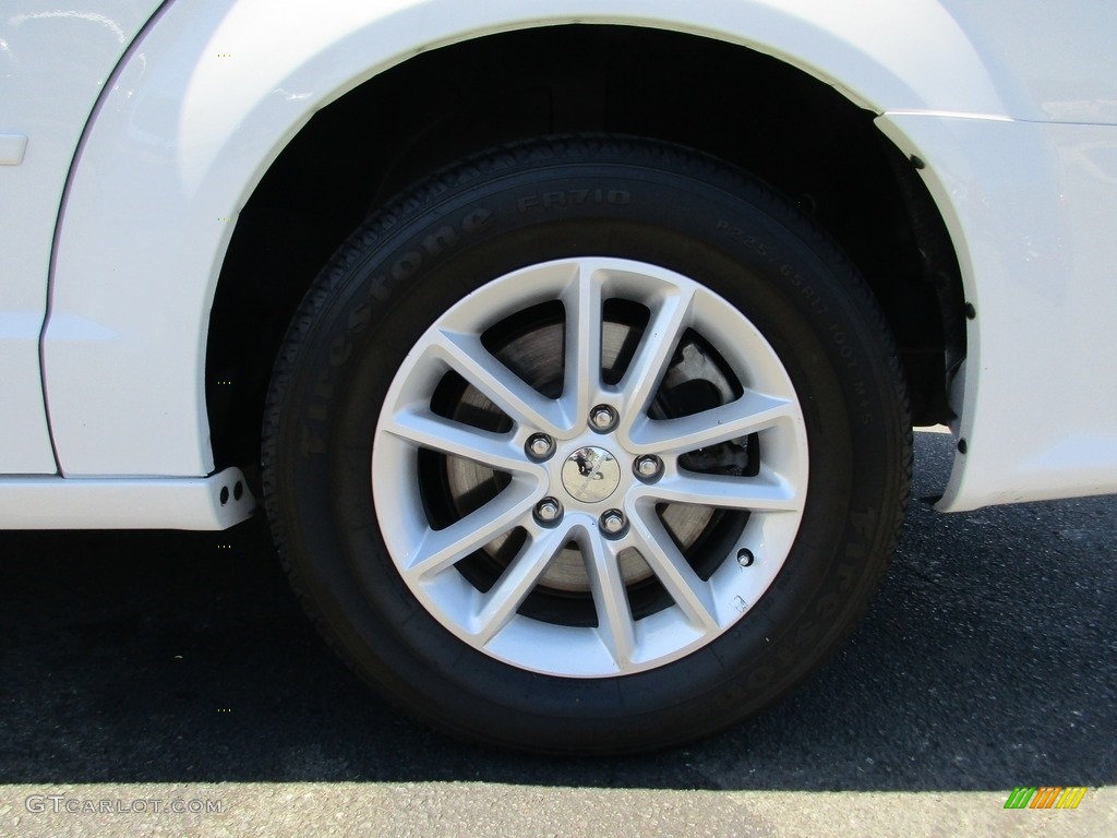 2014 Grand Caravan SXT - Bright White / Black/Light Graystone photo #25