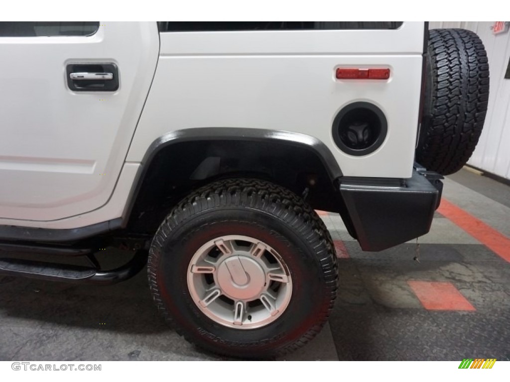 2007 H2 SUV - Birch White / Ebony Black photo #128